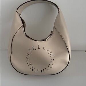 Stella McCartney Beige Hobo Bag